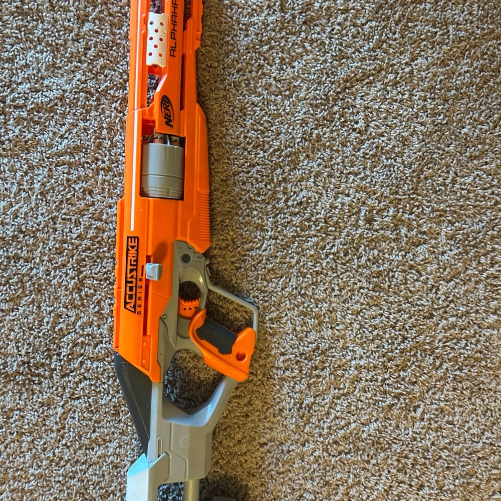 Nerf N-Strike Elite Accustrike Series Alphahawk Soft Dart Blaster Gun W/ 5 Darts
